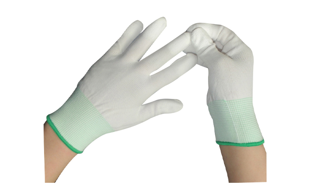 PU finger coat gloves