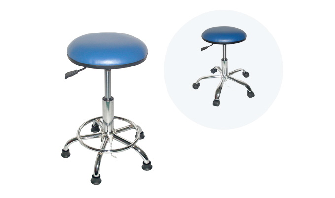 Height adjustable ESD stool with EU EN61340 standard